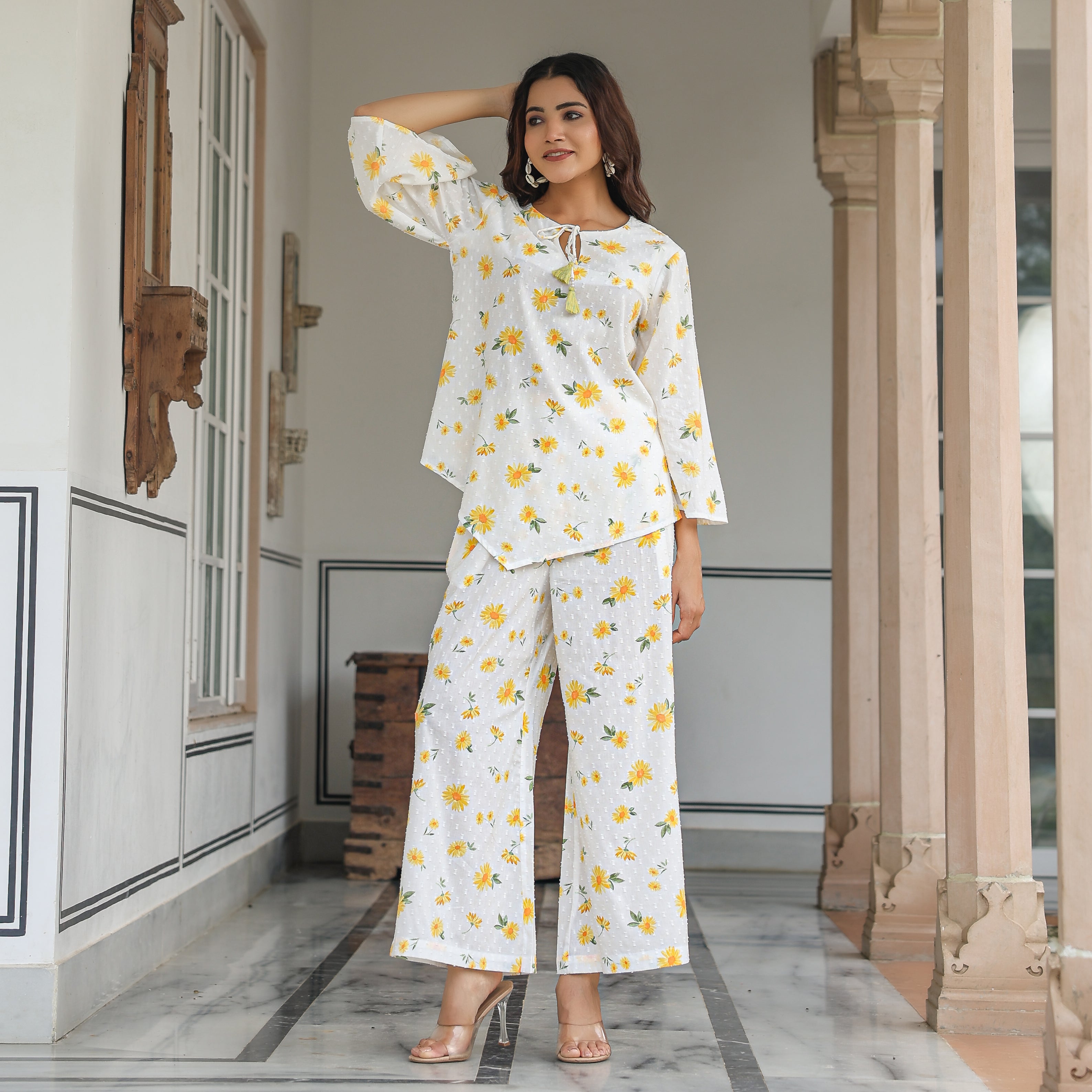 Clara Cotton Printed Co-Ord Set