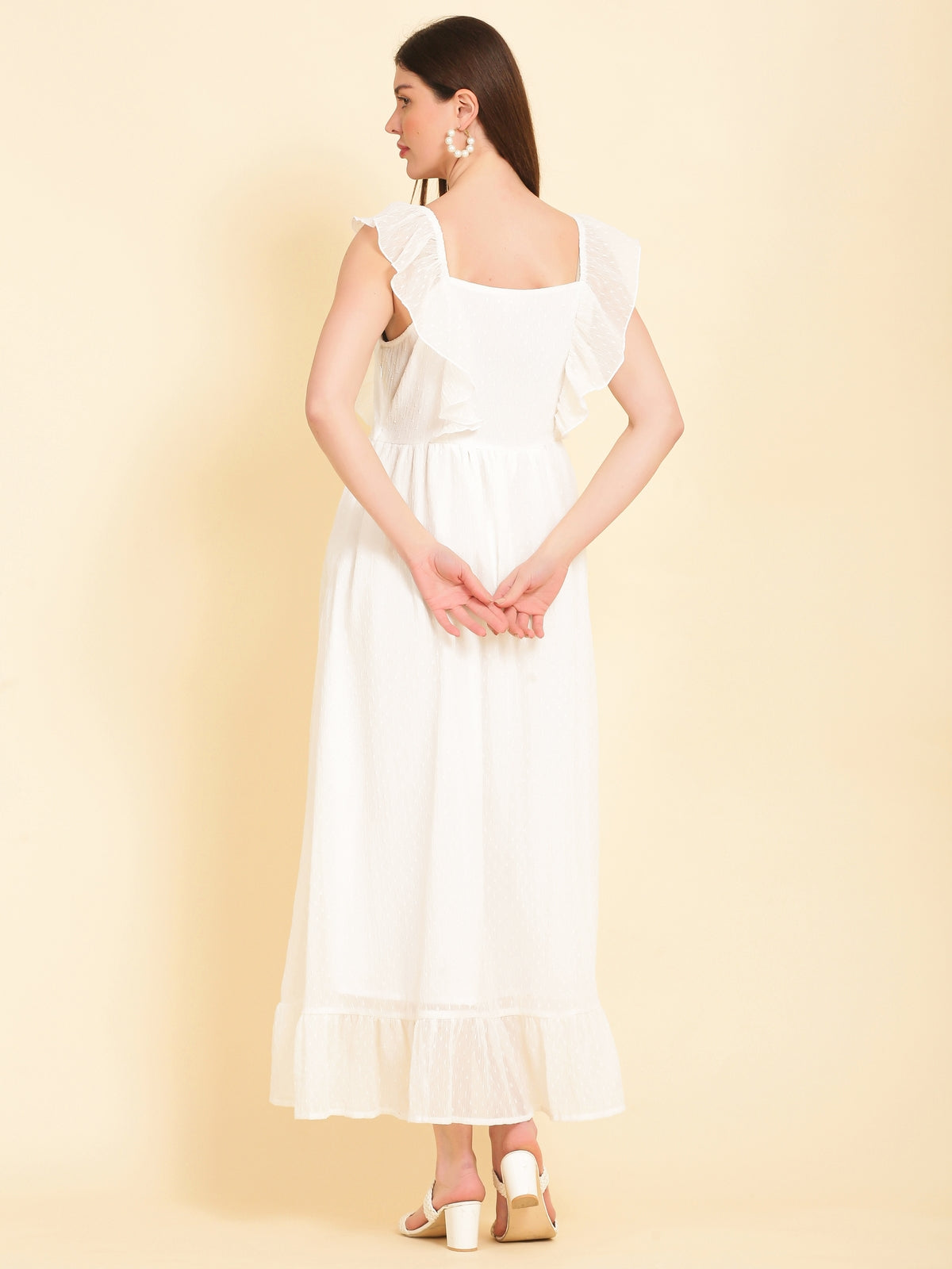 Aurelia White Maxi Dress