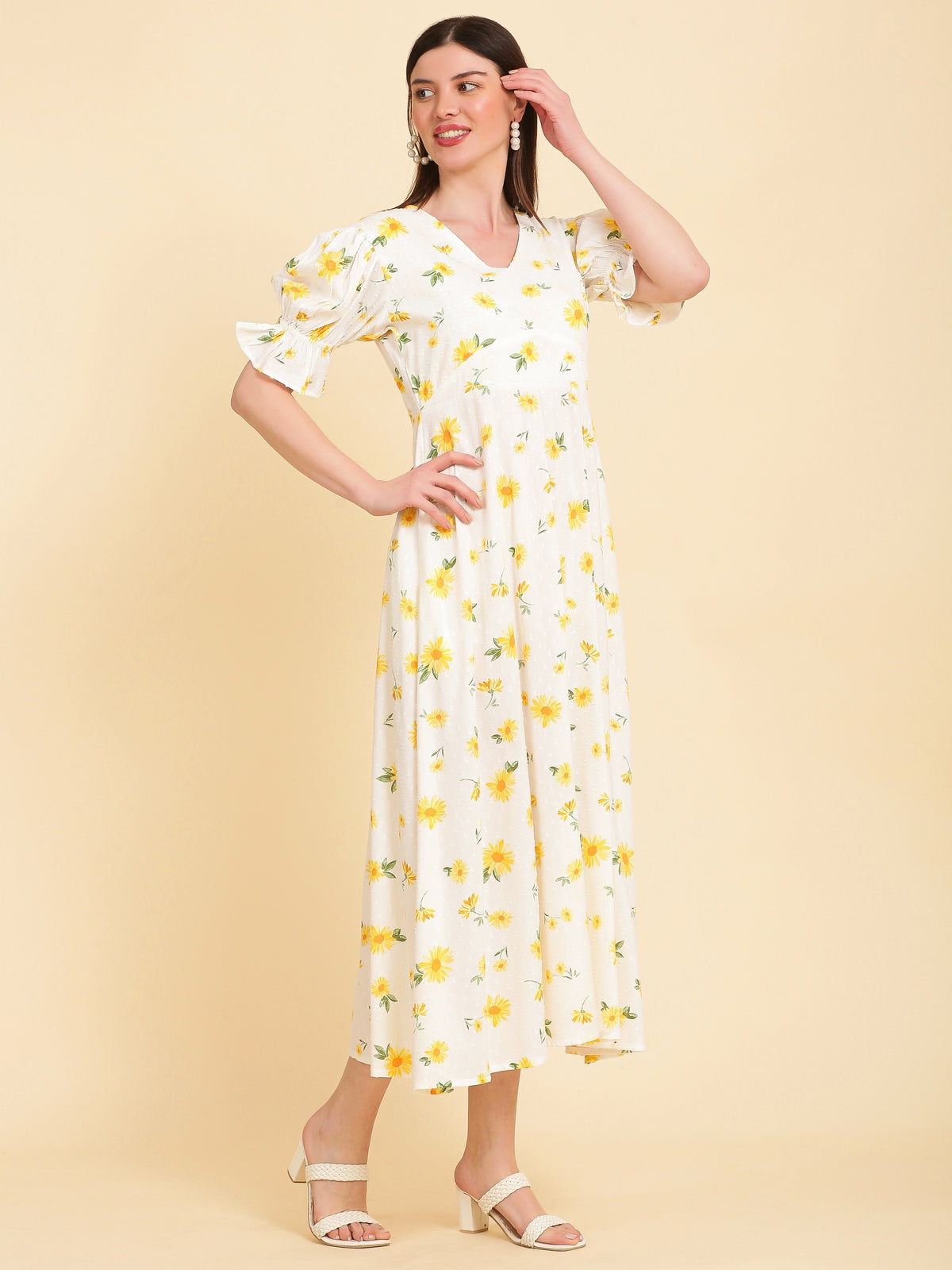 Sienna Cotton Maxi Dress