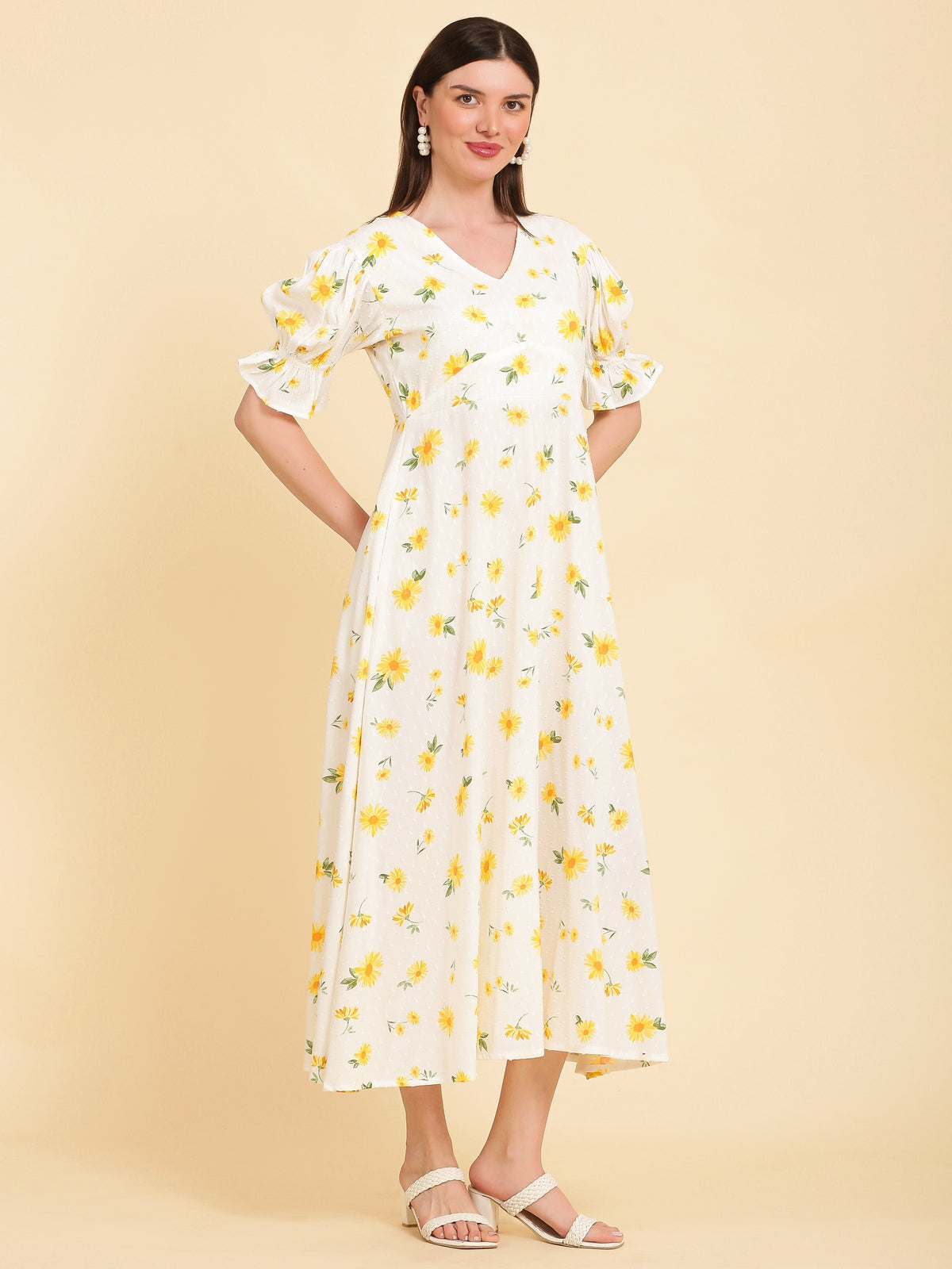 Sienna Cotton Maxi Dress