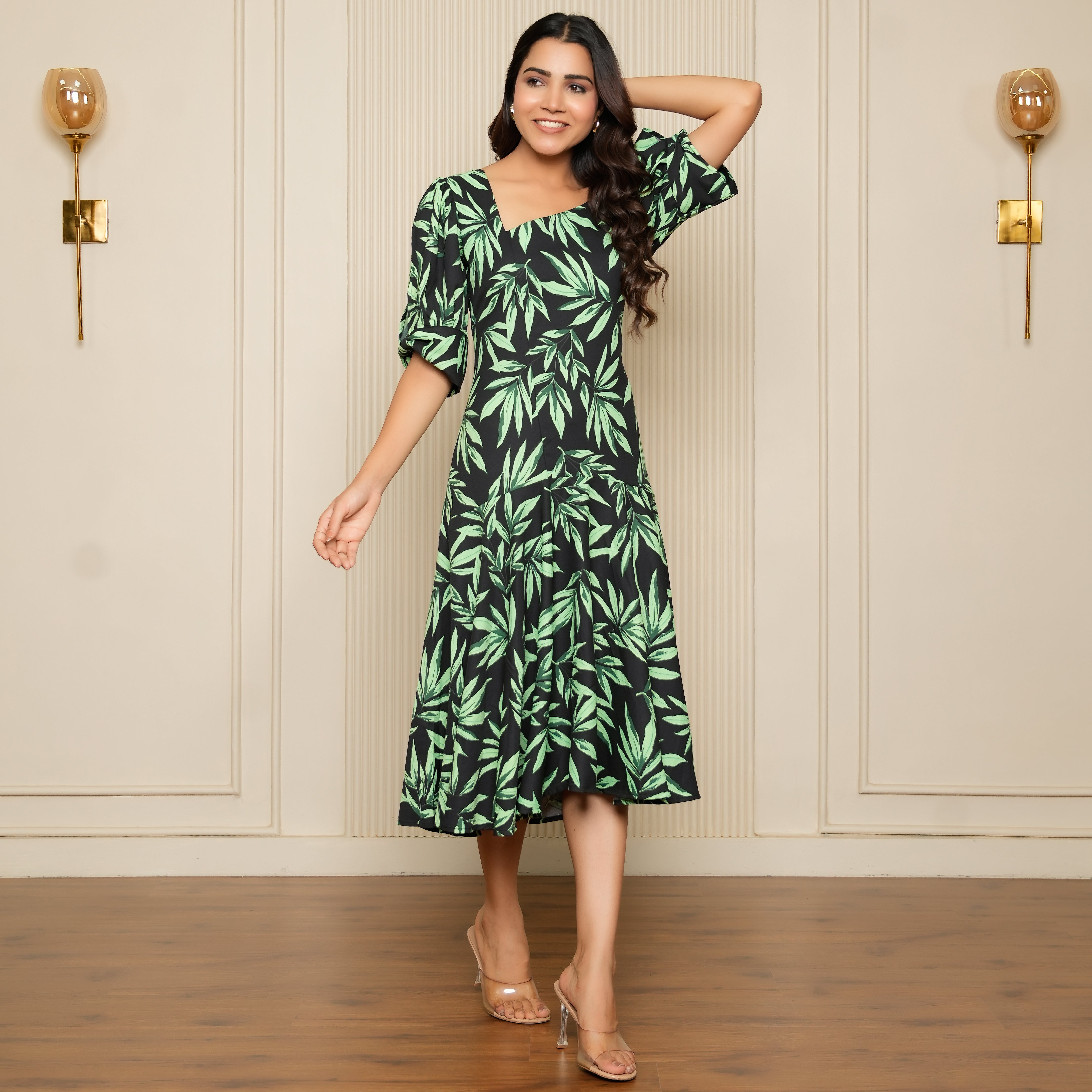 Romanov Tropical Maxi Dress